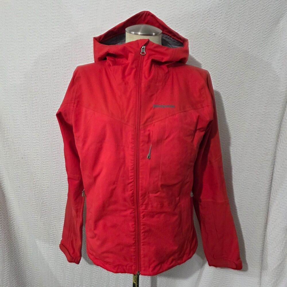 PATAGONIA Parka Mountain Red Hooded Zip Women's  Jacket S